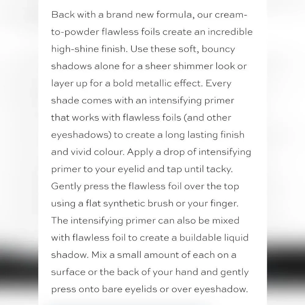 Revolution Beauty Flawless Foils‎